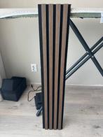 Wand paneel bruin met zwart, Ophalen of Verzenden
