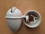 Katrol voor lamp, porselijn, Antiek en Kunst, Antiek | Lampen, Ophalen of Verzenden