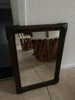 Vintage/retro spiegel, rotan,bruin, Ophalen