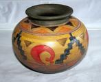 Vintage bolvaas Maya. Gesigneerd. Nwst., Antiek en Kunst, Ophalen of Verzenden