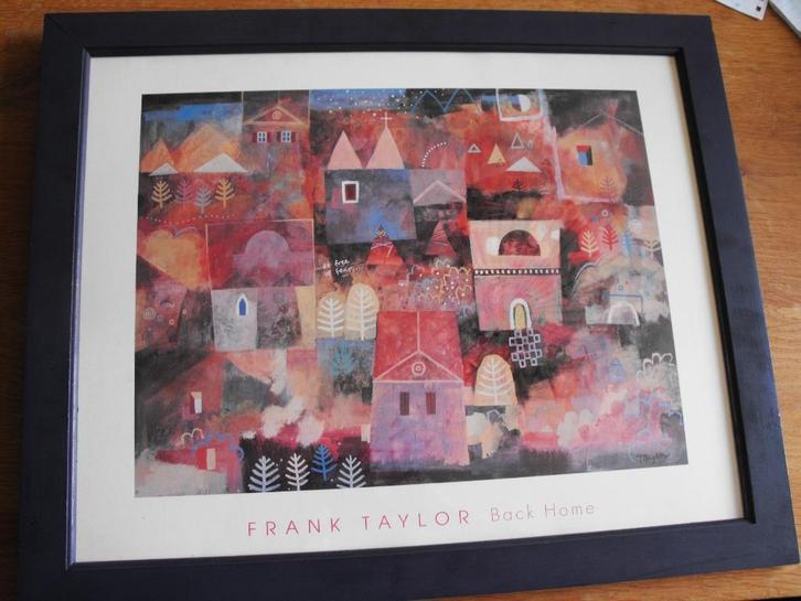schilderij Frank Taylor - Back Home, Huis en Inrichting, Woonaccessoires | Schilderijen, Tekeningen en Foto's, Zo goed als nieuw