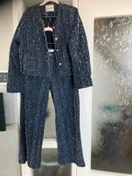 Fabienne Chapot collectie 2025, Kleding | Dames, Jasjes, Kostuums en Pakken, Kostuum of Pak, Blauw, Maat 42/44 (L), Ophalen of Verzenden