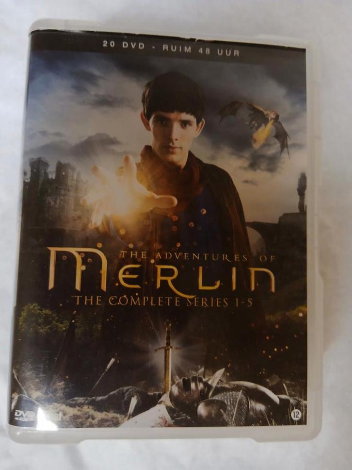 The adventures of Merlin complete series 1-5, Cd's en Dvd's, Cassettebandjes, Zo goed als nieuw, Origineel, Kinderen en Jeugd