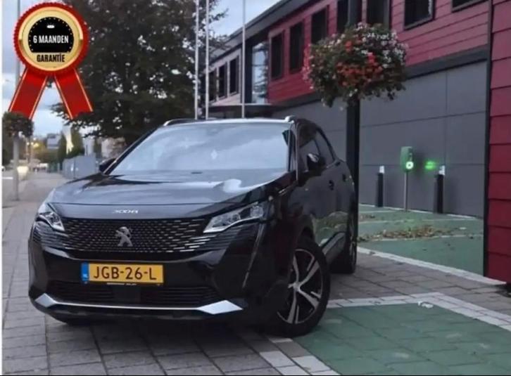 Peugeot 3008 1.2 Puretech 130pk S&S 2021 GT AUTOMAAT,Pano, Auto's, Peugeot, Bedrijf, Benzine, SUV of Terreinwagen, Automaat, Geïmporteerd