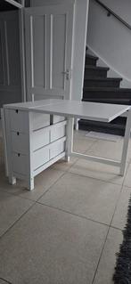 Ikea norden klaptafel eettafel bureau lades, Ophalen, 90 cm, Eenpersoons, Zo goed als nieuw