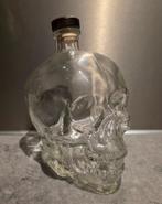 Glazen schedel vodka fles leeg, Verzamelen, Glas en Borrelglaasjes, Ophalen of Verzenden, Zo goed als nieuw, Overige typen
