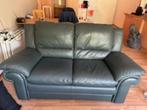 Bank tweezits leer, Ophalen, Minder dan 75 cm, 150 tot 200 cm, Tweepersoons
