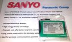Sanyo UF553450 LIPO Lithium Li-ion 3.7V 1000mA Accu Batterij, Ophalen of Verzenden, Nieuw, Oplaadbaar