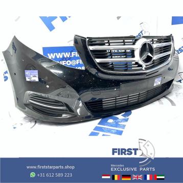 W447 BUMPER Mercedes V KLASSE / VITO VOORBUMPER COMPLEET ZWA beschikbaar voor biedingen