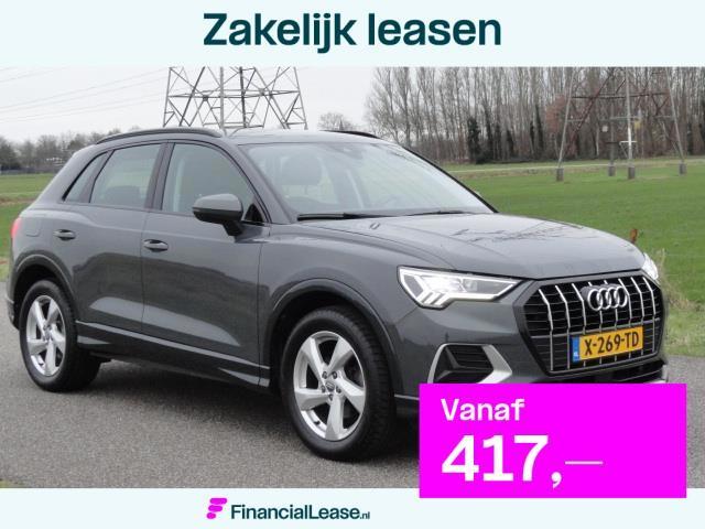 Audi Q3 35TFSI S Line Pro Line S Full LED I ECC I NAVIG I ST, Auto's, Audi, Bedrijf, Lease, Financial lease, Q3, ABS, Adaptive Cruise Control