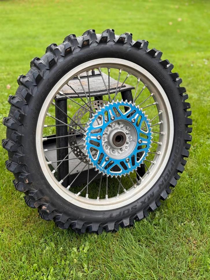 Achterwiel Yamaha YZ 250  YZ250  125, Motoren, Onderdelen | Merk-onafhankelijk, Gebruikt, Ophalen of Verzenden