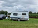 Dethleffs caravan 395hk bj.2007 met Dorema voortent, Caravans en Kamperen, Caravans, Kachel, Rondzit, 750 - 1000 kg, Particulier