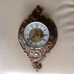 Mooi oud bronzen vormgegeven hangklokje-uurwerk, Antiek en Kunst, Ophalen of Verzenden