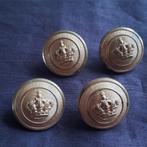 Vier Uniform Knopen KNSM Kon. Nederlandse Stoomboot Mij., Verzenden