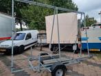 Reclame aanhanger en driepunts-reclame borden, Ophalen, Gebruikt