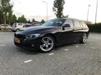 BMW 3-Serie 320i Touring M-Sport 184pk Aut 2016 Zwart, Auto's, 1998 cc, Achterwielaandrijving, 1800 kg, 4 cilinders