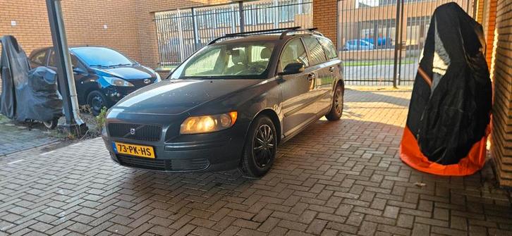 Volvo V50 1.8 2004 Blauw, Auto's, Volvo, Particulier, V50, Benzine, C, Stationwagon, Handgeschakeld, Origineel Nederlands, Blauw