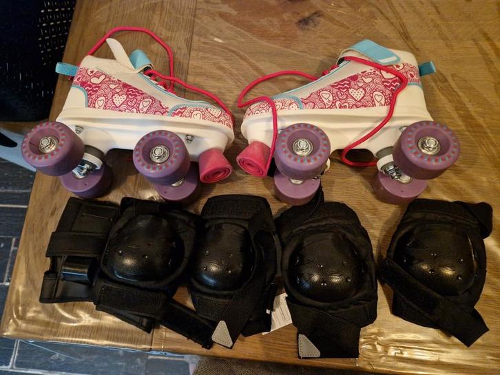 Rolschaatsen 31/32 - weinig gebruikt, Kinderen en Baby's, Speelgoed | Buiten | Rolschaatsen, Zo goed als nieuw, Kinderen, Ophalen