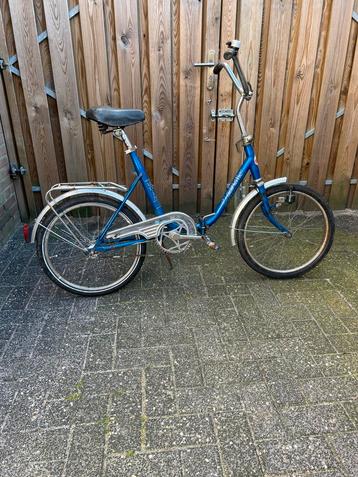 Te koop goed werkende vouwfiets niet mooi wel goed beschikbaar voor biedingen
