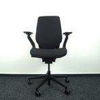 Steelcase Gesture bureaustoel | Zwart | Gestoffeerd, Gebruikt, -, Zwart, -