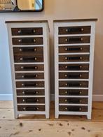 Riviera maisonhouten kasten met lades, Huis en Inrichting, Kasten | Dressoirs, Minder dan 50 cm, Ophalen of Verzenden, Met lade(s)