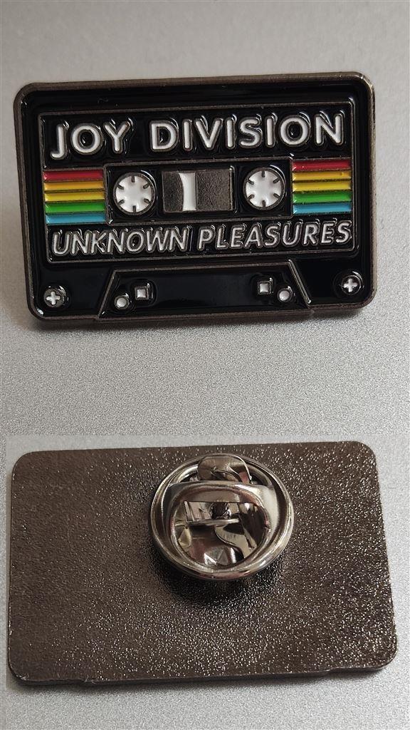 Joy Division Collectors Enamel Pin Broche Unknown Pleasures, Verzamelen, Muziek, Artiesten en Beroemdheden, Nieuw, Foto of Kaart