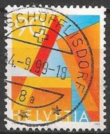 Zwitserland Postz O.A. No.1563 O, OOK LOS. ADV. no.89 T.  beschikbaar voor biedingen