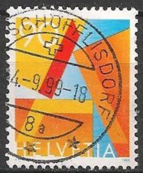 Zwitserland Postz O.A. No.1563 O, OOK LOS. ADV. no.89 T., Postzegels en Munten, Postzegels | Europa | Zwitserland, Gestempeld
