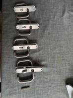 4 x setje binnen deur schilden rvs zware kwaliteit 55 mm pc, Doe-het-zelf en Verbouw, Hang- en Sluitwerk, Ophalen of Verzenden