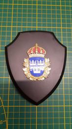 Wapenschild Zweedse politie, Verzamelen, Ophalen of Verzenden, Overige soorten, Overige gebieden, Embleem of Badge