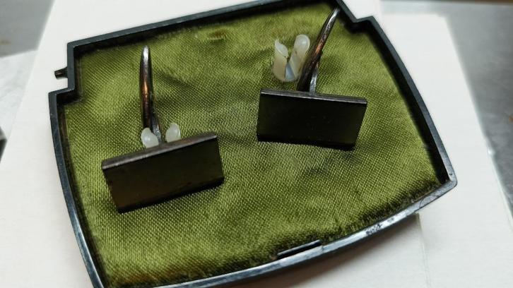 Zilveren manchetknopen – strak, stijlvol en tijdloos, Sieraden, Tassen en Uiterlijk, Manchetknopen, Zo goed als nieuw, Zilver