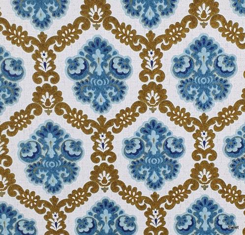 13188 Vintage retro barok bloemetjes behang wallpaper swiet, Huis en Inrichting, Stoffering | Behang, minder dan 10 m², Verzenden