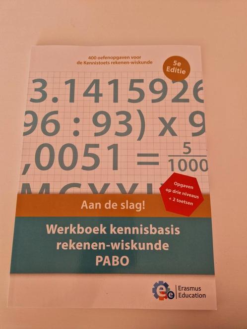 E. Kloet - Werkboek kennisbasis rekenen-wiskunde PABO, Boeken, Schoolboeken, Zo goed als nieuw, Nederlands, Overige niveaus, Ophalen of Verzenden