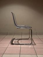 IKEA Tobias Stoel - Transparant & Chrome, Huis en Inrichting, Stoelen, Ophalen, Overige kleuren, Zo goed als nieuw, Metaal
