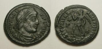 Romeinse munt Valens Æ3 -SECVRITAS-REIPVBLICAE - ASISC