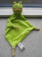 Knuffeldoek kikker kikkertje van Het Eek Tiel groen velours, Ophalen of Verzenden, Zo goed als nieuw, Kikker