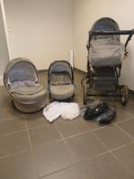 Exclusieve kinderwagen grijs met glitters, Ophalen, Zo goed als nieuw, Overige merken