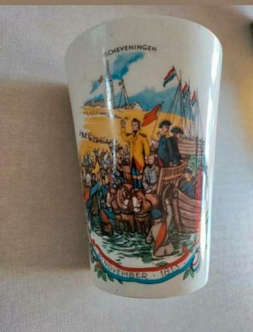 Beker,Scheveningen,150 jr.,Nederland onafhankelijk,ceremonie beschikbaar voor biedingen