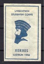 1766 Utrechtsch Studenten Corps XERXES, Ophalen of Verzenden, Nederland