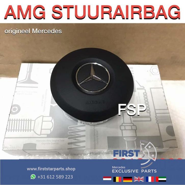 AMG STUURAIRBAG W177 W118 W167 W257 W463 W190 X290 FACELIFT, Auto-onderdelen, Dashboard en Schakelaars, Mercedes-Benz, Gebruikt