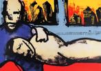 Herman Brood - "Metro Lovers", Antiek en Kunst, Kunst | Litho's en Zeefdrukken, Verzenden