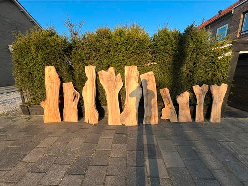 33 planken-, walnoot, acacia, esdoorn Appel, pruim KD, Doe-het-zelf en Verbouw, Hout en Planken, Zo goed als nieuw, Plank, Minder dan 200 cm