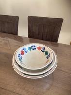 Schalenset (groot!) boerenbont zeldzaam, Ophalen, Aardewerk, Boerenbont, Schaal of Schalen