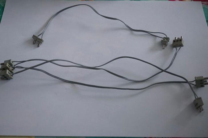 Lego trein 12 volt kabel set (4 kabels), Kinderen en Baby's, Speelgoed | Duplo en Lego, Gebruikt, Lego, Losse stenen, Ophalen of Verzenden