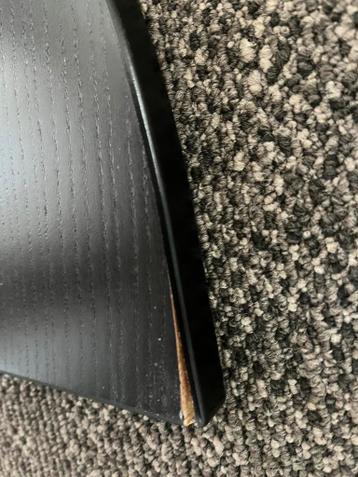 Ikea galant bureau ronding zwartbruin - afbeelding 3