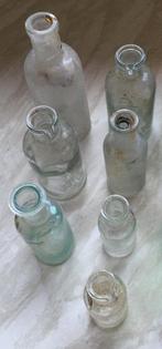 bodemvondst medicijnflesjes 7 stuks, Ophalen of Verzenden
