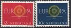 1960 Europa  NVPH 745-6 gebruikt, Verzenden, Na 1940, Gestempeld