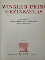 Oude Winkler Prins gezinsatlas MXMLXIX, Boeken, Atlassen en Landkaarten, Gelezen, Ophalen of Verzenden, Landkaart, 1800 tot 2000