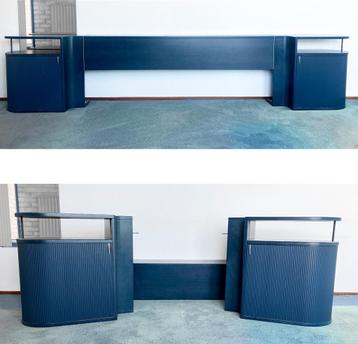 AUPING AURONDE 2000 TYPE 553 BEDKAST BEDACHTERWAND BLAUW beschikbaar voor biedingen