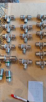 uponor koppelingen, t stuk, verloop, Overige materialen, Overige typen, Zo goed als nieuw, Minder dan 2 meter